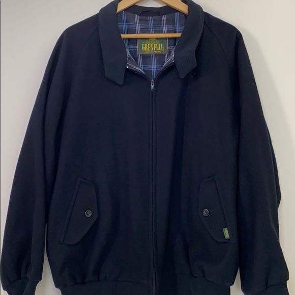 Grenfell Jackets & Coats Vintage Grenfell Bomber Jacket Made In